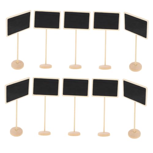 LOORGVEL 10 Stück Teiliges Kleine Schiefertafeln aus Holz mit Abwischbarer Oberfläche Wiederverwendbare Pflanzenbeschriftungstafeln als Partydeko und Garten Stecker für Blumentöpfe LOORGVEL 10 Stück Teiliges Kleine Schiefertafeln aus Holz mit Abwischbarer Oberfläche Wiederverwendbare Pflanzenbeschriftungstafeln als Partydeko und Garten Stecker für Blumentöpfe von LOORGVEL