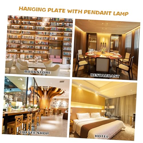 LOORGVEL 10 Stück Teiliges Kronleuchter halterungsset aus Massivem mit Haken Deckenleuchten montageplatte für Hängende Leuchten Kompatibel mit Europäischen und Retro kronleuchtern Einfache LOORGVEL 10 Stück Teiliges Kronleuchter halterungsset aus Massivem mit Haken Deckenleuchten montageplatte für Hängende Leuchten Kompatibel mit Europäischen und Retro kronleuchtern Einfache von LOORGVEL