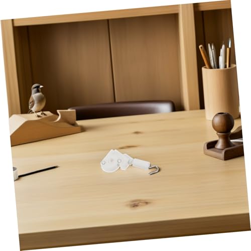 LOORGVEL 10 Stück Teiliges Kunststoff Mechanismus für Jalousien mit Robustem Flachem Wandkipper und Sicherem Verriegelungssystem Geeignet für Horizontale Jalousien in Schlafzimmer und von LOORGVEL