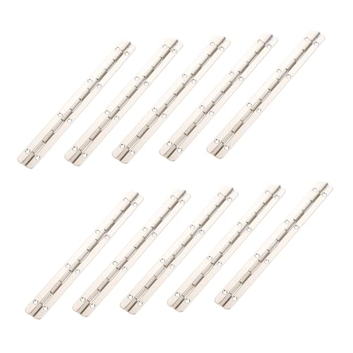 LOORGVEL 10 Stück Teiliges Langlebige Eisenrahmen scharniere Öffnungswinkel Rostfreie Cabinet Hinges für Küchenschränke Vitrinen und Holztüren Einfache Installation Starke Tragkraft von LOORGVEL