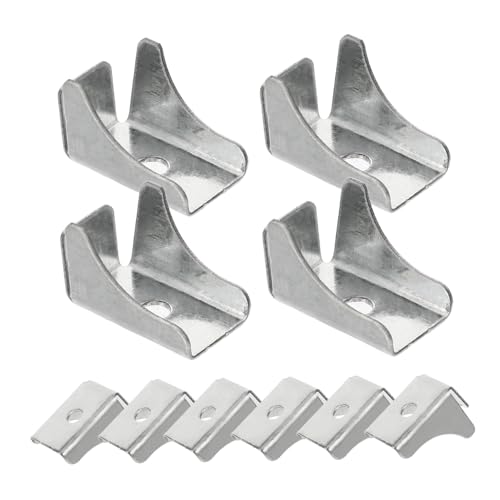 LOORGVEL 10 Stück Teiliges Metall Regalträger Clips für Aktenschränke Langlebige Einfache Montage Geeignet für Büro Küchenschränke Stabile Einlegebodenhalterung LOORGVEL 10 Stück Teiliges Metall Regalträger Clips für Aktenschränke Langlebige Einfache Montage Geeignet für Büro Küchenschränke Stabile Einlegebodenhalterung von LOORGVEL