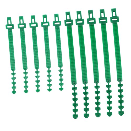 LOORGVEL 10 Stück Teiliges PVC Kabelbinder für Garten Pflanzen Selbstsichernd Langlebig Wiederverwendbar Flexibel und Schonend für Pflanzenstämme und Pflanzenstütze Einfach Anzuwenden LOORGVEL 10 Stück Teiliges PVC Kabelbinder für Garten Pflanzen Selbstsichernd Langlebig Wiederverwendbar Flexibel und Schonend für Pflanzenstämme und Pflanzenstütze Einfach Anzuwenden von LOORGVEL