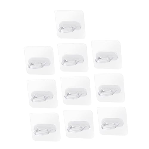 LOORGVEL 10 Stück Teiliges Selbstklebendes Transparentes Wandregal Stabiles Aufbewahrungs und Hakenrack für Bad Küche Schlafzimmer ohne Bohren Platzsparend und Vielseitig Einsetzbar LOORGVEL 10 Stück Teiliges Selbstklebendes Transparentes Wandregal Stabiles Aufbewahrungs und Hakenrack für Bad Küche Schlafzimmer ohne Bohren Platzsparend und Vielseitig Einsetzbar von LOORGVEL
