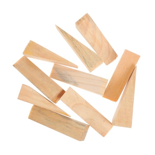LOORGVEL 10 Stück Teiliges Türstopper aus Robustem Holz Rutschfest Antirutsch Dreieck wedges für Schlafzimmer Büro Kompatibel Einfache Langlebig und Sicher LOORGVEL 10 Stück Teiliges Türstopper aus Robustem Holz Rutschfest Antirutsch Dreieck wedges für Schlafzimmer Büro Kompatibel Einfache Langlebig und Sicher von LOORGVEL