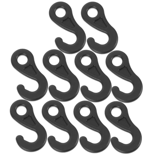 LOORGVEL 10 Stück Teiliges Zelt Haken aus Robustem Pom Praktische Seilspanner für Outdoor zelte Winddichte Befestigung von Zelten Markisen und Planen Geeignet für Camping und Wandern LOORGVEL 10 Stück Teiliges Zelt Haken aus Robustem Pom Praktische Seilspanner für Outdoor zelte Winddichte Befestigung von Zelten Markisen und Planen Geeignet für Camping und Wandern von LOORGVEL