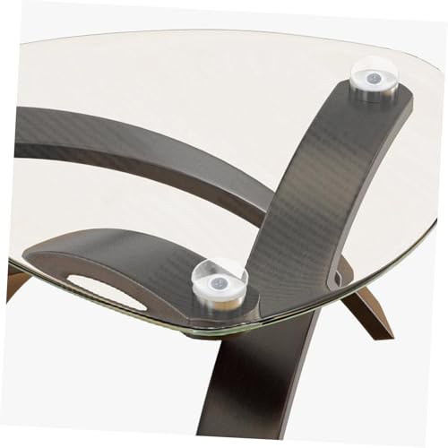 LOORGVEL 10 Stück Transparente Saugnäpfe mit Gewinde für Glastisch Glasplatten Möbelzubehör Starke Haftung Pvc saugnäpfe mit Schrauben Sicherer Halt und Einfache Montage für von LOORGVEL