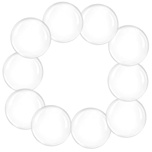 LOORGVEL 10 Stück Transparente Türgriffpuffer Türstopper Wandprotektoren Geräuschdämpfend für Zimmertüren und Wandverkleidung Effektiver Schutz vor Türschäden von LOORGVEL