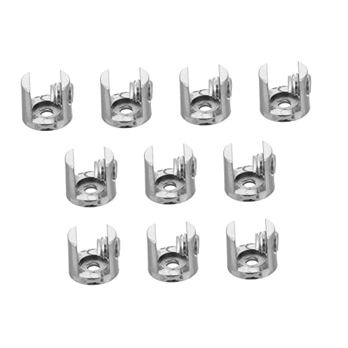 LOORGVEL 10 Stück Wandhalterung Clip für Badezimmer Verstellbare Multifunktions Halterung für Spiegel und Bilder Geeignet für Verschiedene Glasstärken LOORGVEL 10 Stück Wandhalterung Clip für Badezimmer Verstellbare Multifunktions Halterung für Spiegel und Bilder Geeignet für Verschiedene Glasstärken von LOORGVEL