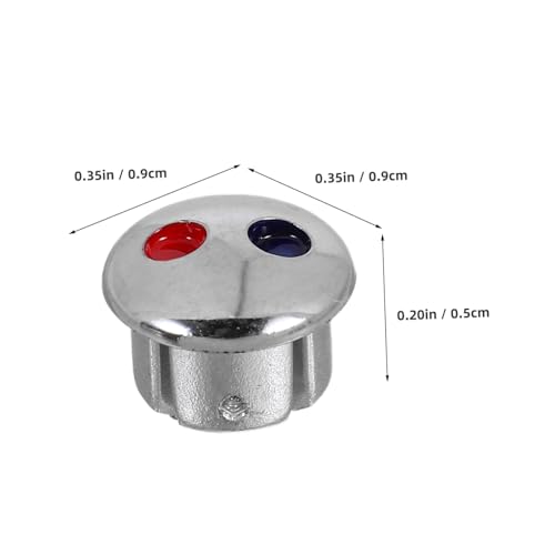 LOORGVEL 10 Stück Wasserhahn Lochabdeckungen Heiß kalt Zeichen Abdeckkappen Rot Blau für Küchen Badezimmerarmaturen Einfache Montage Stilvolles Design Vielseitig Einsetzbar LOORGVEL 10 Stück Wasserhahn Lochabdeckungen Heiß kalt Zeichen Abdeckkappen Rot Blau für Küchen Badezimmerarmaturen Einfache Montage Stilvolles Design Vielseitig Einsetzbar von LOORGVEL