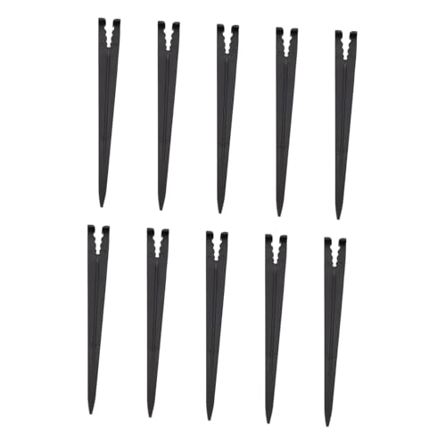 LOORGVEL 100 Stück Teiliges Gartenschlauch Erdspieß aus Robustem Kunststoff Praktische Bewässerungsspieße für Tropfbewässerung Vielseitige Gartenstützhalter für Effiziente LOORGVEL 100 Stück Teiliges Gartenschlauch Erdspieß aus Robustem Kunststoff Praktische Bewässerungsspieße für Tropfbewässerung Vielseitige Gartenstützhalter für Effiziente von LOORGVEL