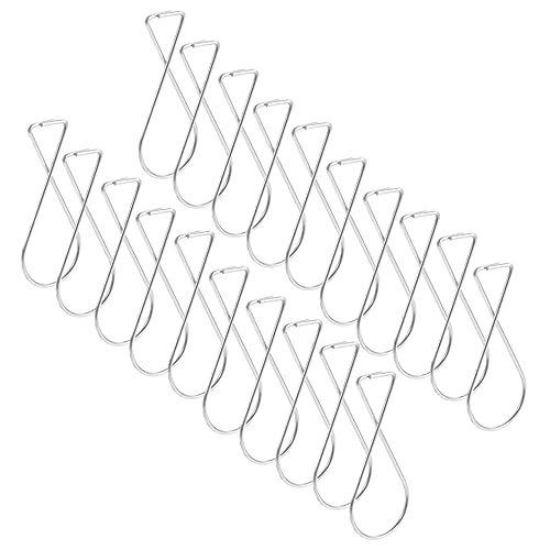 LOORGVEL 100 Stück Teiliges Metall Deckenhaken Federnder Form Haken Stabile Deckenclips für Abgehängte Decken Einfache Montage ohne Werkzeug für Wohn Büro und Veranstaltungsdekorationen LOORGVEL 100 Stück Teiliges Metall Deckenhaken Federnder Form Haken Stabile Deckenclips für Abgehängte Decken Einfache Montage ohne Werkzeug für Wohn Büro und Veranstaltungsdekorationen von LOORGVEL