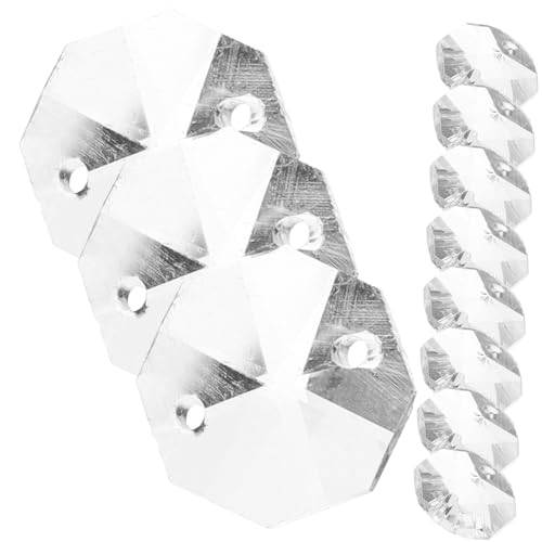 LOORGVEL 100 Stück Transparente Doppelloch Kristallperlen für Vorhänge DIY Bastelglasperlen Vielseitig Verwendbar für Schmuck Dekoration Valentinstag Weihnachten Muttertag LOORGVEL 100 Stück Transparente Doppelloch Kristallperlen für Vorhänge DIY Bastelglasperlen Vielseitig Verwendbar für Schmuck Dekoration Valentinstag Weihnachten Muttertag von LOORGVEL