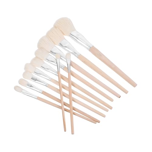 LOORGVEL 11 Stück Teiliges Manuelles Bestäubungsset mit Ergonomischen Pinseln zur Natürlichen Pflanzenbestäubung für Indoor-gärten Hydroponik und Gewächshaus Fördert Ertrag und von LOORGVEL