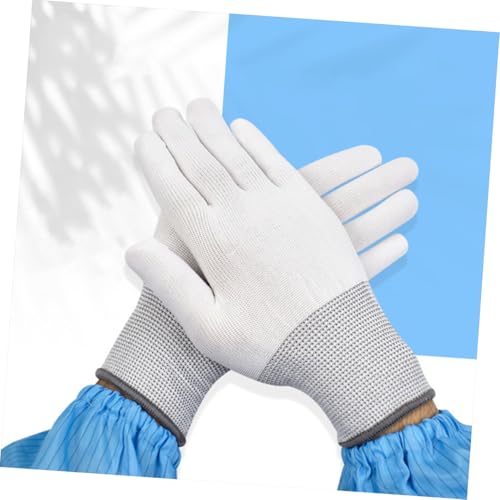 LOORGVEL 12 Paare Anti statische Handschuhe Nylon Beschichtet Fingerkuppen Schutzhandschuhe für PC Montage Elektronik Reparatur Arbeitsschutz LOORGVEL 12 Paare Anti statische Handschuhe Nylon Beschichtet Fingerkuppen Schutzhandschuhe für PC Montage Elektronik Reparatur Arbeitsschutz von LOORGVEL