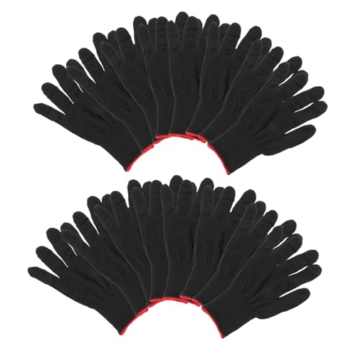 LOORGVEL 12 Paare Arbeitshandschuhe aus Polyester Große Xl Antistatisch Schützend Vielseitig Einsetzbar für Elektronikmontage Industrie Labor Komfortabel und Strapazierfähig von LOORGVEL