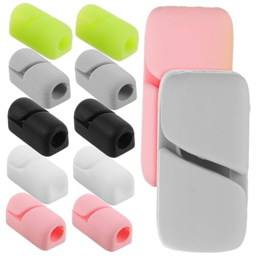 LOORGVEL 12 Stück Kabelhalter Selbstklebende Kabel Organizer für Effektives Kabelmanagement Geeignet für Schreibtisch USB Kabel Ladegeräte und Mehr Gemischte Farben LOORGVEL 12 Stück Kabelhalter Selbstklebende Kabel Organizer für Effektives Kabelmanagement Geeignet für Schreibtisch USB Kabel Ladegeräte und Mehr Gemischte Farben von LOORGVEL