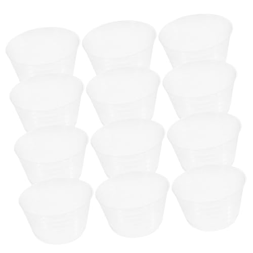 LOORGVEL 12 Stück Teiliges Blumentopfuntersetzer aus Kunststoff rutschfest Pflanzschalen für Innen Außenbereich Praktische Tropfschalen für Pflanzgefäße und Gartenpflanzen LOORGVEL 12 Stück Teiliges Blumentopfuntersetzer aus Kunststoff rutschfest Pflanzschalen für Innen Außenbereich Praktische Tropfschalen für Pflanzgefäße und Gartenpflanzen von LOORGVEL