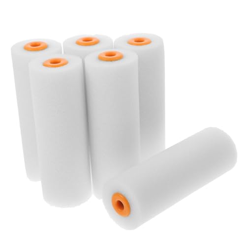 LOORGVEL 12 Stück Teiliges Farbroller Schwammwalzen Wiederverwendbar und Leicht zu Reinigen Kompatibel mit Latex Ölfarben Praktisches Malerwerkzeug für Hausanstrich und Wandgestaltung LOORGVEL 12 Stück Teiliges Farbroller Schwammwalzen Wiederverwendbar und Leicht zu Reinigen Kompatibel mit Latex Ölfarben Praktisches Malerwerkzeug für Hausanstrich und Wandgestaltung von LOORGVEL