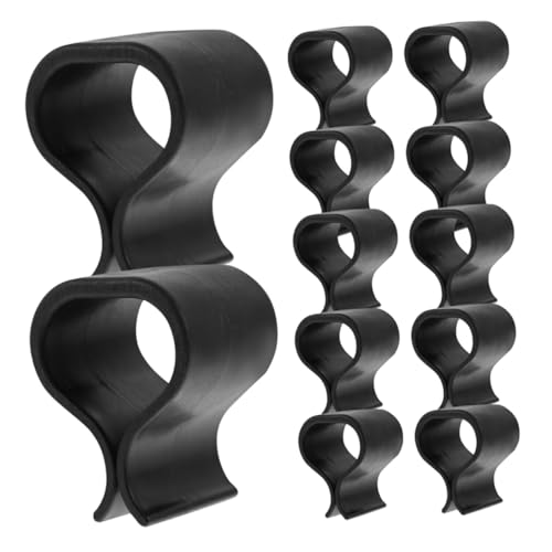 LOORGVEL 12 Stück Teiliges Rattan Möbelclips aus Wiederverwendbarem Einfache Montage Stabile Befestigung für Garten und Terrassenmöbel Geeignet für Rattan Sofas und Outdoor Stühle von LOORGVEL