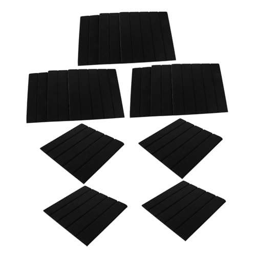 LOORGVEL 12 Stück Teiliges Selbstklebende Akustik-schalldämmplatten Hochdichte Senkrechte Polyester-soundproof-paneele für Büro Studio Heimkino und Wanddekoration LOORGVEL 12 Stück Teiliges Selbstklebende Akustik-schalldämmplatten Hochdichte Senkrechte Polyester-soundproof-paneele für Büro Studio Heimkino und Wanddekoration von LOORGVEL