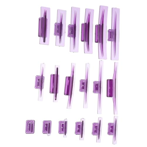 LOORGVEL 18 Stück Auto Dellen Reparatur Abzieher Teiliges Nylon Kunststoff Lackschonend Karosserie Reparatur Klebepads Für Schnelle Dellen Entfernung Kompatibel Mit Vielfältigen von LOORGVEL