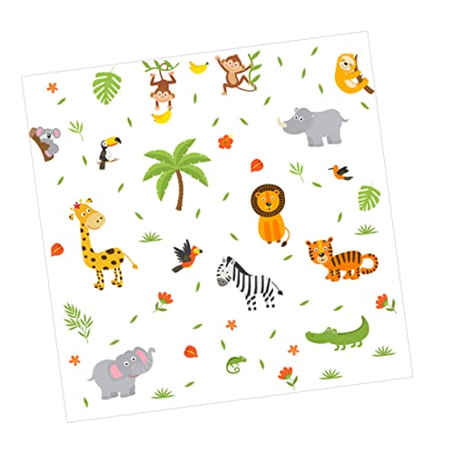LOORGVEL 1blatt Tierschutz-aufkleber Für Fenster Kreative Cartoon-designs Für Kinderzimmer Party-dekoration Statische Wandsticker Kleber Leicht Abnehmbar Tierische Wanddekoration Für LOORGVEL 1blatt Tierschutz-aufkleber Für Fenster Kreative Cartoon-designs Für Kinderzimmer Party-dekoration Statische Wandsticker Kleber Leicht Abnehmbar Tierische Wanddekoration Für von LOORGVEL