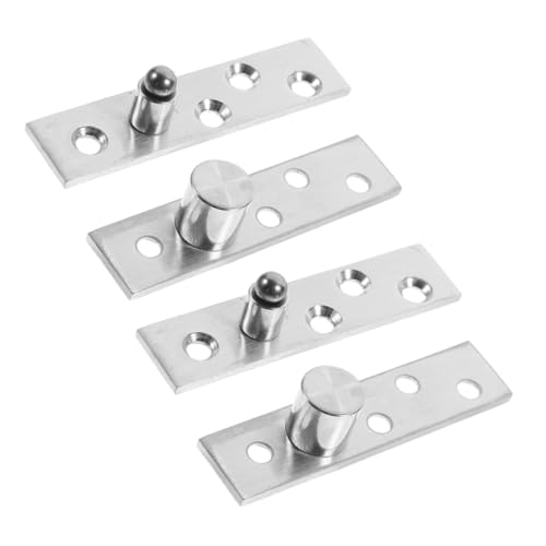 LOORGVEL 2 Paare Edelstahl Drehbares Pivot Scharnier Verdecktes Türscharnier Mittelgroß für Holztüren Möbel Küchenschränke Zaun Anwendung Robust und Korrosionsbeständig LOORGVEL 2 Paare Edelstahl Drehbares Pivot Scharnier Verdecktes Türscharnier Mittelgroß für Holztüren Möbel Küchenschränke Zaun Anwendung Robust und Korrosionsbeständig von LOORGVEL