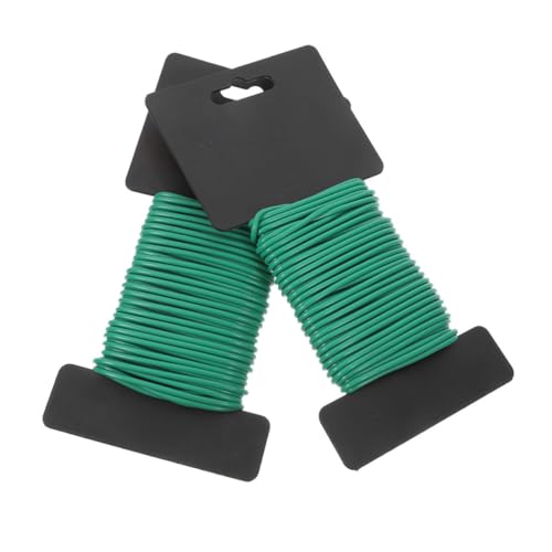 LOORGVEL 2 Rollen Weicher Gartendraht Pflanzendraht Bindedraht für Tomaten Rosen Kletterpflanzen Gemüse Garten und Büro Pflanzenbinder Langlebig Pflanzenschonend Vielseitig Einsetzbar LOORGVEL 2 Rollen Weicher Gartendraht Pflanzendraht Bindedraht für Tomaten Rosen Kletterpflanzen Gemüse Garten und Büro Pflanzenbinder Langlebig Pflanzenschonend Vielseitig Einsetzbar von LOORGVEL