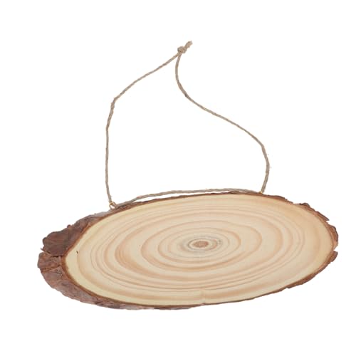 LOORGVEL 2 STÜCK Rundes Holzschild Naturbelassenen Holzscheiben DIY holztürschild zum Beschriften und Dekorieren Handgefertigte Holzanhänger für Haustür Wand Fenster Breit Lang LOORGVEL 2 STÜCK Rundes Holzschild Naturbelassenen Holzscheiben DIY holztürschild zum Beschriften und Dekorieren Handgefertigte Holzanhänger für Haustür Wand Fenster Breit Lang von LOORGVEL