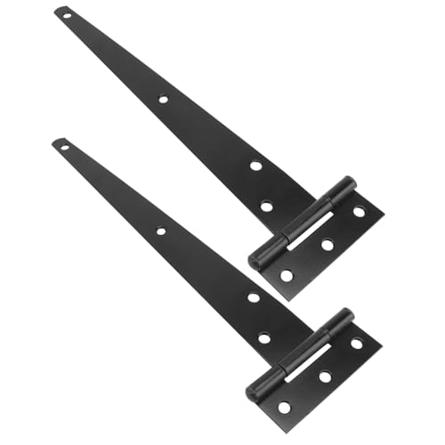 LOORGVEL 2 STÜCK Teiliges T Förmiges Rostfreies Gartentor Scharnier aus Verzinktem Eisen Robust Flexibel Geräuscharm mit Schraublöchern Einfach zu Montieren für Türen Tore Möbel und DIY LOORGVEL 2 STÜCK Teiliges T Förmiges Rostfreies Gartentor Scharnier aus Verzinktem Eisen Robust Flexibel Geräuscharm mit Schraublöchern Einfach zu Montieren für Türen Tore Möbel und DIY von LOORGVEL