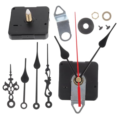 LOORGVEL 2 Sätze Langlebiger Uhrwerk Ersatzmechanismus DIY Uhrwerk Kit mit Zeigersätzen für Wanduhr Heimzubehör Kompatibel für Verschiedene Uhren LOORGVEL 2 Sätze Langlebiger Uhrwerk Ersatzmechanismus DIY Uhrwerk Kit mit Zeigersätzen für Wanduhr Heimzubehör Kompatibel für Verschiedene Uhren von LOORGVEL