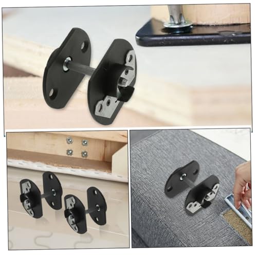 LOORGVEL 2 Sätze Sofa Verbindungsteile Sektionale Couchverbinder Möbelverbinder aus Stabile Wiederverwendbare Ersatzbeschläge für Wohnzimmermöbel Einsetzbar und Einfach zu Montieren von LOORGVEL