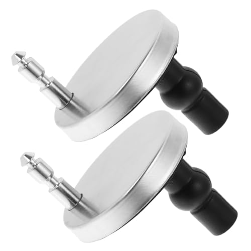 LOORGVEL 2 Sätze Toilettensitz Schrauben Teilig Befestigung für Wc Sitz Langlebige Ersatzschrauben mit Top Fixing Muttern Einfache Montage Kompatibel mit Verschiedenen Toilettendeckeln LOORGVEL 2 Sätze Toilettensitz Schrauben Teilig Befestigung für Wc Sitz Langlebige Ersatzschrauben mit Top Fixing Muttern Einfache Montage Kompatibel mit Verschiedenen Toilettendeckeln von LOORGVEL