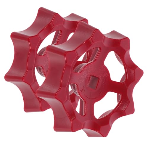 LOORGVEL 2 Stück Absperrventil Handrad Quadratisches Loch Kunststoffgriff Robust Langlebig für Außenwasserhahn Shutoff Hand Wheel Griff LOORGVEL 2 Stück Absperrventil Handrad Quadratisches Loch Kunststoffgriff Robust Langlebig für Außenwasserhahn Shutoff Hand Wheel Griff von LOORGVEL