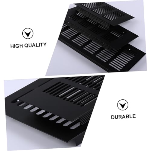 LOORGVEL 2 Stück Aluminium Lüftungsgitter Rechteckiges Feuchtigkeits Rostbeständiges Lüftungsnetz für Schrank Küche und Bad Atmungsaktiv und Geruchsabweisend Langlebige Aluminiumlegierung LOORGVEL 2 Stück Aluminium Lüftungsgitter Rechteckiges Feuchtigkeits Rostbeständiges Lüftungsnetz für Schrank Küche und Bad Atmungsaktiv und Geruchsabweisend Langlebige Aluminiumlegierung von LOORGVEL