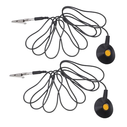 LOORGVEL 2 Stück Anti-static Grounding Wire mit Saugnapf Alligator Clip Sicheres Erdungskabel für Stabile Geräteverbindung Vielseitig Einsetzbar in Industrie und Werkstatt LOORGVEL 2 Stück Anti-static Grounding Wire mit Saugnapf Alligator Clip Sicheres Erdungskabel für Stabile Geräteverbindung Vielseitig Einsetzbar in Industrie und Werkstatt von LOORGVEL