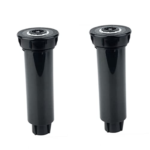 LOORGVEL 2 Stück Automatischer Bewässerungssprinkler Versenkbarer Gartenregner mit Tropfdesign Langlebig und Robust für Präzise und Pflanzenbewässerung von LOORGVEL