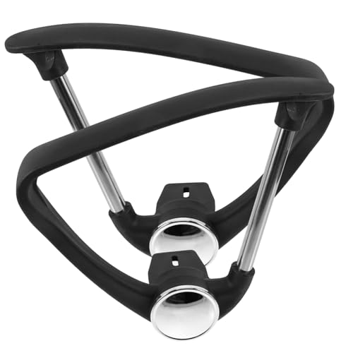 LOORGVEL 2 Stück Bürostuhl Armlehnenpolster aus Hochwertigem Dehnbarem Material Stoßfest und Formbeständig Passend für Drehstuhl und Bürostuhl Ergonomisch für Komfortable Armablage im von LOORGVEL