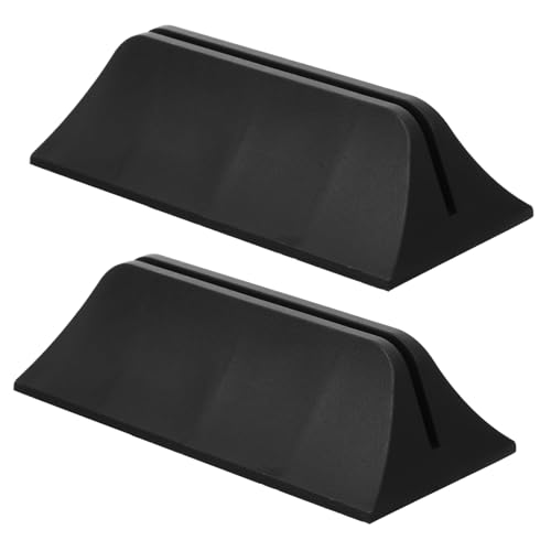 LOORGVEL 2 Stück Desktop Mobile Clip Schreibtischklemme Sichtschutz-Clip Schreibtischteiler Schalldichte Schreibtischtrennwand Schreibtisch -partitionsclip Raumteiler Schwarz von LOORGVEL