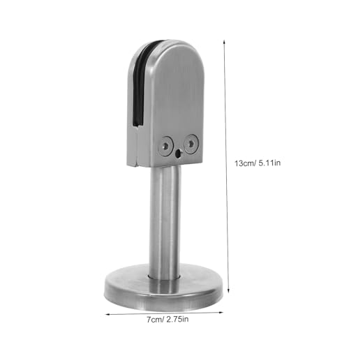 LOORGVEL 2 Stück Edelstahl Glasklemmen für Glaswände Stabile Halterungen für Duschtrennwände und Raumteiler Verstellbare Glasstützen für Büro und Zuhause LOORGVEL 2 Stück Edelstahl Glasklemmen für Glaswände Stabile Halterungen für Duschtrennwände und Raumteiler Verstellbare Glasstützen für Büro und Zuhause von LOORGVEL