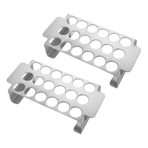 LOORGVEL 2 Stück Edelstahl Grillrost BBQ Pfeffer Jalapeno Halter Langlebig Antihaftbeschichtet für Gasgrill und Outdoor Partys Perfektes Grillzubehör für Gleichmäßiges Garen LOORGVEL 2 Stück Edelstahl Grillrost BBQ Pfeffer Jalapeno Halter Langlebig Antihaftbeschichtet für Gasgrill und Outdoor Partys Perfektes Grillzubehör für Gleichmäßiges Garen von LOORGVEL