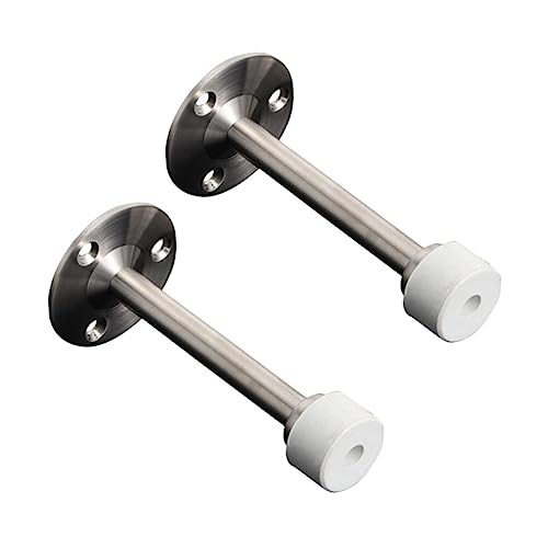 LOORGVEL 2 Stück Edelstahl Türstopper Geräuschdämpfend Rutschfest mit Gummipuffer Verdicktes Robustes Türschutzpolster Passend Fliesen Betonböden Schont Wand und Tür LOORGVEL 2 Stück Edelstahl Türstopper Geräuschdämpfend Rutschfest mit Gummipuffer Verdicktes Robustes Türschutzpolster Passend Fliesen Betonböden Schont Wand und Tür von LOORGVEL