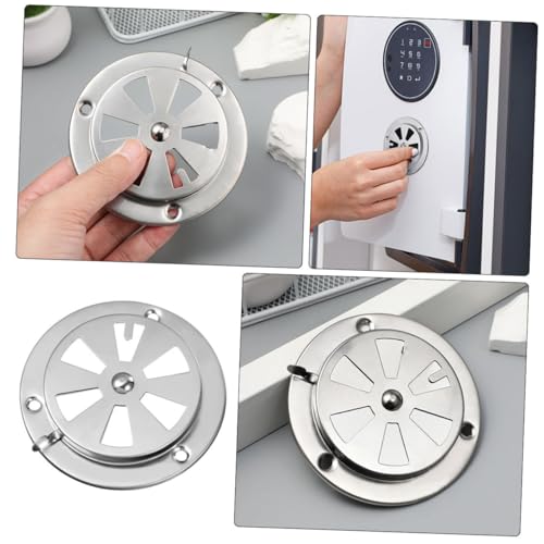 LOORGVEL 2 Stück Edelstahl Ventilationsabdeckung Verstellbar für Ofen Bbq Grill Klimaanlage Luftdicht Robust Langlebig Vielseitig Küche Restaurant Hotel von LOORGVEL