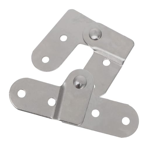 LOORGVEL 2 Stück Faltbare Leiterscharnier Teiliges aus Robustem Eisen Klappbar und Langlebig Vielseitig Einsetzbar für Bodentreppen Teleskopleitern und Klappleitern Einfache Montage LOORGVEL 2 Stück Faltbare Leiterscharnier Teiliges aus Robustem Eisen Klappbar und Langlebig Vielseitig Einsetzbar für Bodentreppen Teleskopleitern und Klappleitern Einfache Montage von LOORGVEL