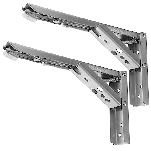 LOORGVEL 2 Stück Faltbare Regalhalterung Kohlenstoffstahl Eckverbinder für Wandregale Förmige Stützbrackets für Stabile Ablagen Robust Korrosionsbeständig und Einfach zu Montieren LOORGVEL 2 Stück Faltbare Regalhalterung Kohlenstoffstahl Eckverbinder für Wandregale Förmige Stützbrackets für Stabile Ablagen Robust Korrosionsbeständig und Einfach zu Montieren von LOORGVEL