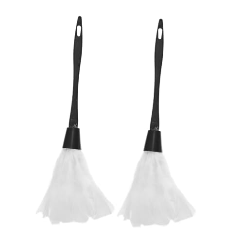 LOORGVEL 2 Stück Halloween Federstaubwedel Miniatur Maid Duster Kinderkostüm Leicht und Geruchlos Party Requisiten für Karneval Fasching Cosplay und Gruselige Kostüme von LOORGVEL