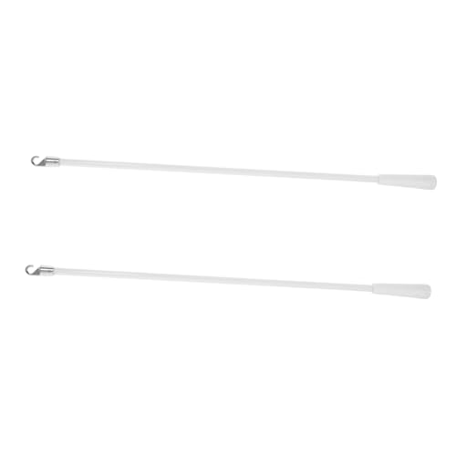 LOORGVEL 2 Stück Jalousie Kippstab aus Fiberglas mit Haken Langlebiger Vorhangöffnerstab Installieren Weiß Ersatz für Fensterrollos Büro und Zuhause Geeignet LOORGVEL 2 Stück Jalousie Kippstab aus Fiberglas mit Haken Langlebiger Vorhangöffnerstab Installieren Weiß Ersatz für Fensterrollos Büro und Zuhause Geeignet von LOORGVEL