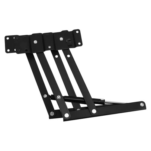 LOORGVEL 2 Stück Klappbarer Hebemechanismus Teiliges Faltscharnier mit Hydraulischem Lift Stabile Tischhalterung für Couchtisch Schreibtisch Vielseitig Einsetzbar Platzsparend Einfache von LOORGVEL