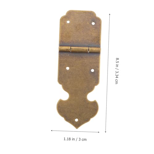 LOORGVEL 2 Stück Kleine Kupfer Scharniere für Holzkisten Stabile Rostfreie Box Scharniere für Schmuckkästen und DIY Holzprojekte LOORGVEL 2 Stück Kleine Kupfer Scharniere für Holzkisten Stabile Rostfreie Box Scharniere für Schmuckkästen und DIY Holzprojekte von LOORGVEL
