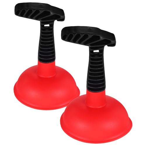 LOORGVEL 2 Stück Kleine Pömpel mit Ergonomischem Griff Robuster Gummistampfer für Waschbecken und Bad Vielseitiger Haushalts abflussreiniger zur Effektiven Rohrreinigung LOORGVEL 2 Stück Kleine Pömpel mit Ergonomischem Griff Robuster Gummistampfer für Waschbecken und Bad Vielseitiger Haushalts abflussreiniger zur Effektiven Rohrreinigung von LOORGVEL